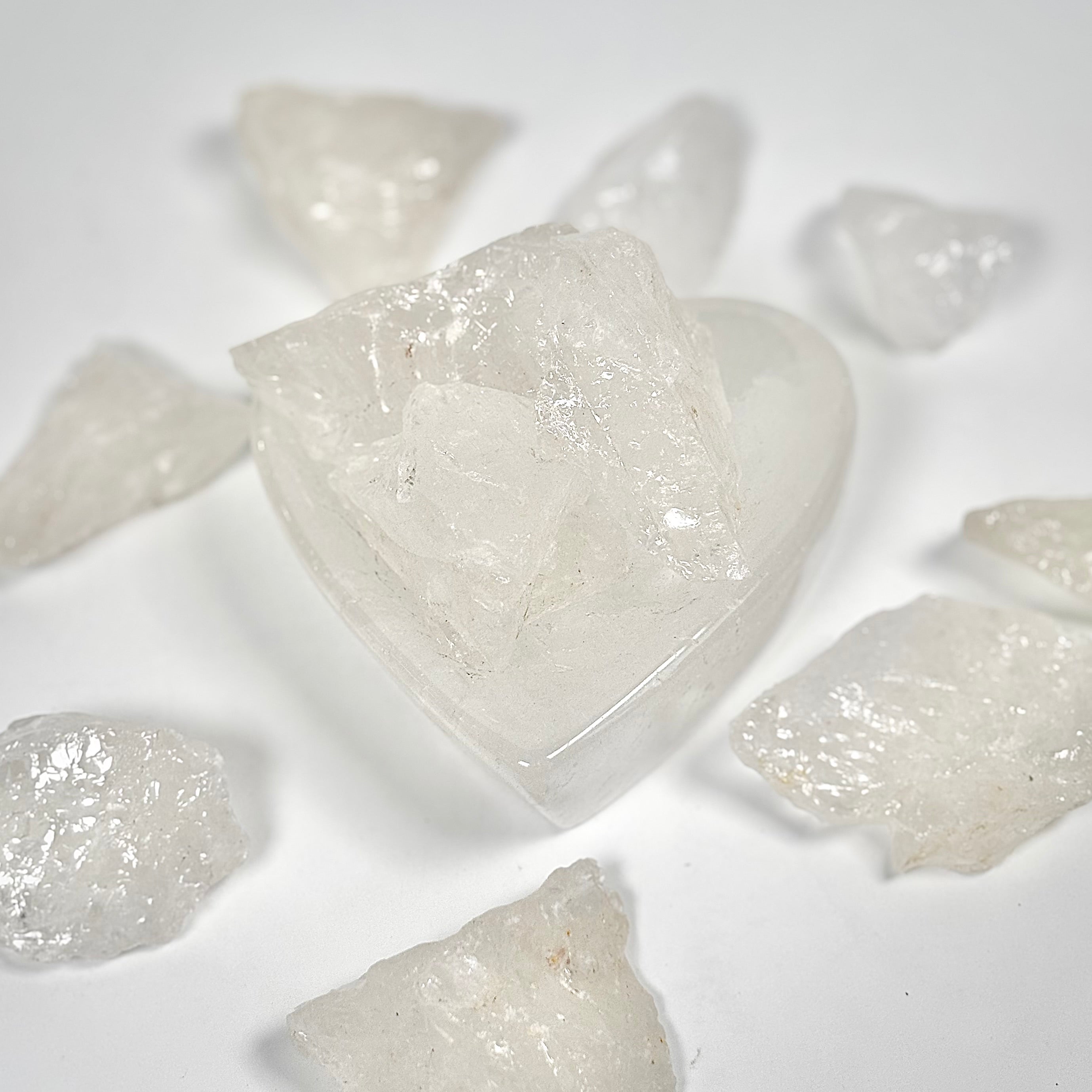 Clear Quartz Raw Stone | Natural Crystal Specimen – The Trivia Store