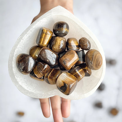 Tiger’s eye Tumble Stone