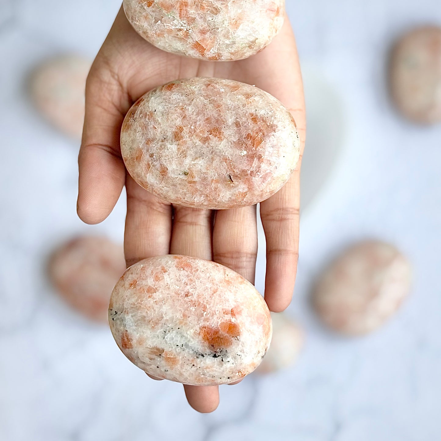 Sunstone Palm Stone