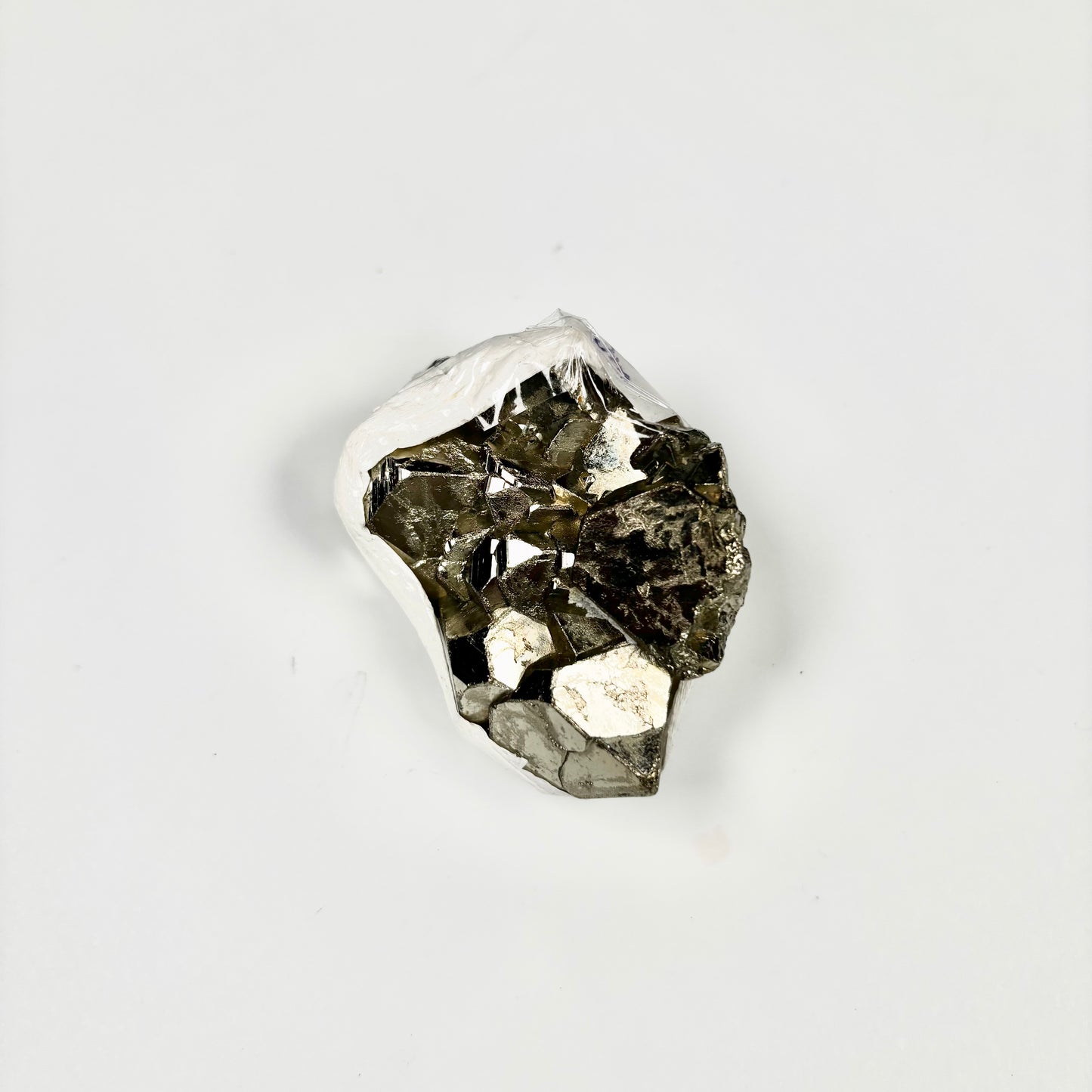 Raw Pyrite Cluster – 174g Metallic Gold Crystal for Luxury Décor