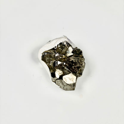 Raw Pyrite Cluster – 174g Metallic Gold Crystal for Luxury Décor