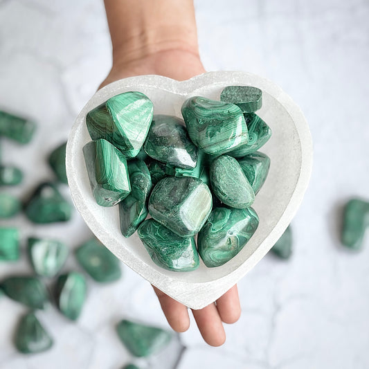Malachite Tumble Stone