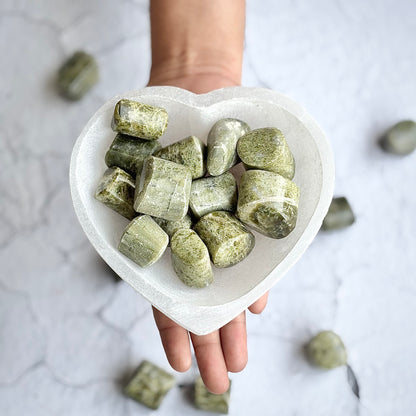 Vesuvianite Tumble Stone