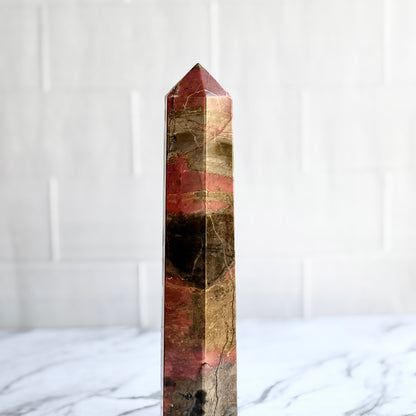 Rhodonite XXL Tower - 2.5 Kg