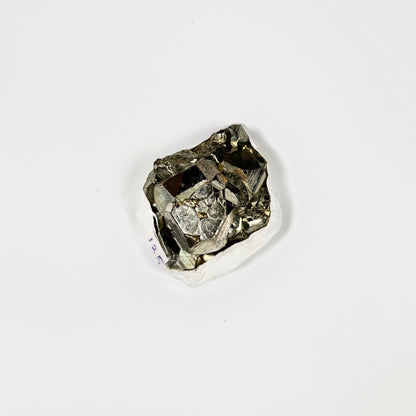 Raw Pyrite Cluster – 135g Metallic Gold Crystal for Luxury Décor
