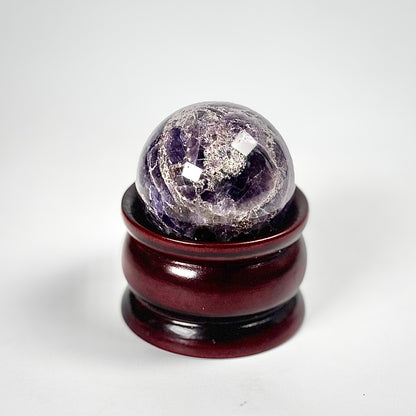 Amethyst Sphere Stone | Natural Polished Crystal