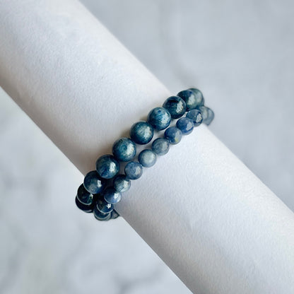 Kyanite Bead Bracelet - 8mm