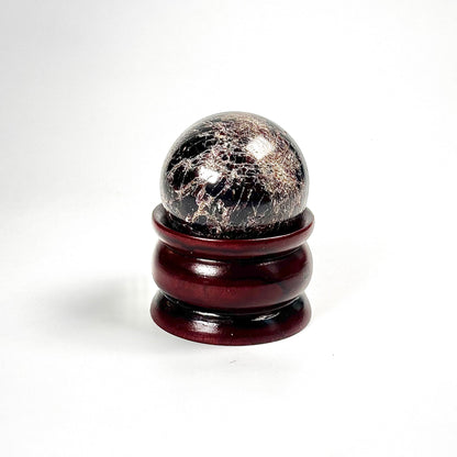 Garnet Sphere Stone | Natural Polished Crystal