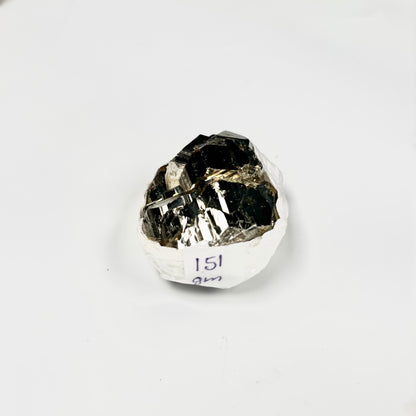 Raw Pyrite Cluster – 151g Metallic Gold Crystal for Luxury Décor