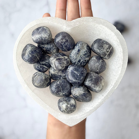 Iolite Tumble Stone