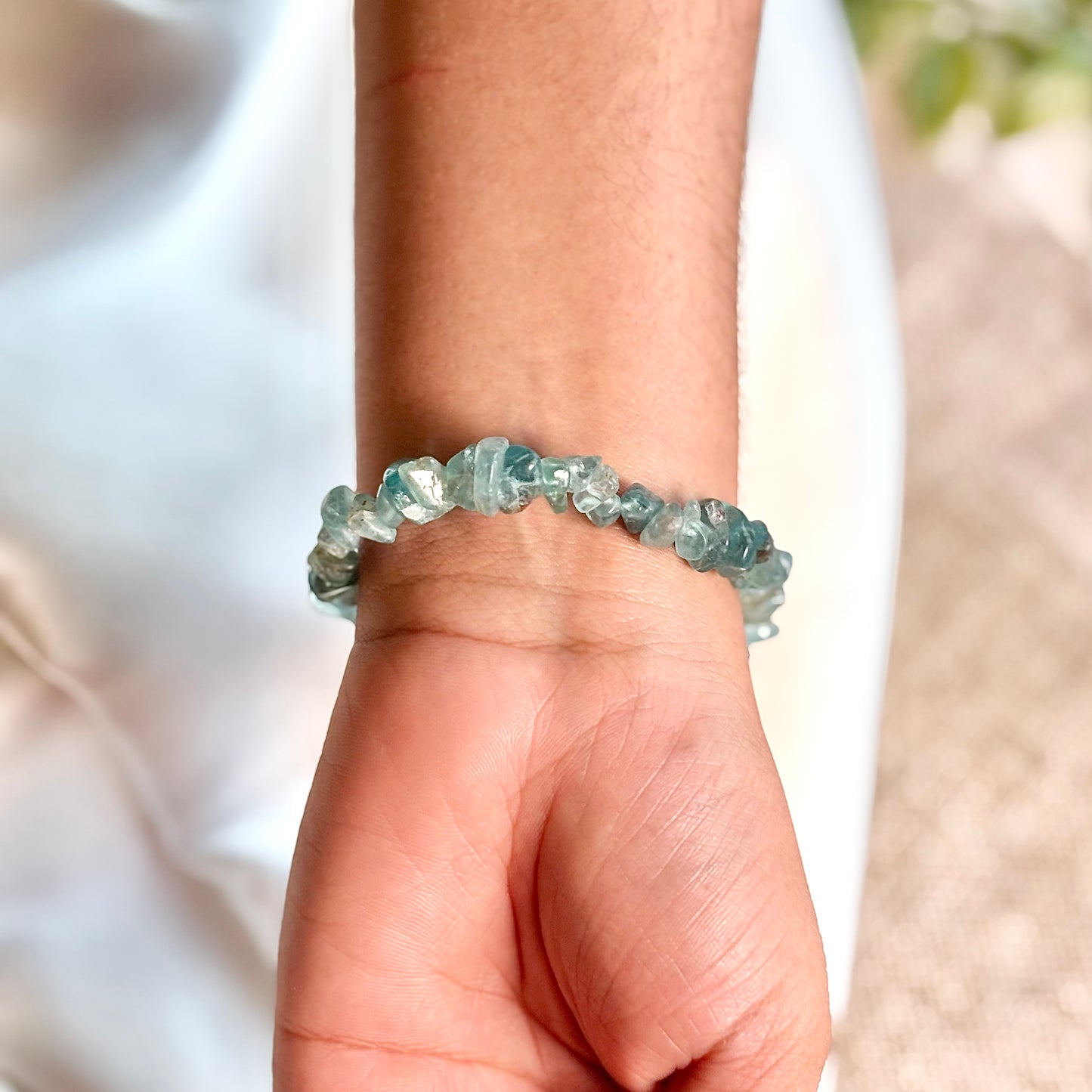 Blue Apatite Bracelet