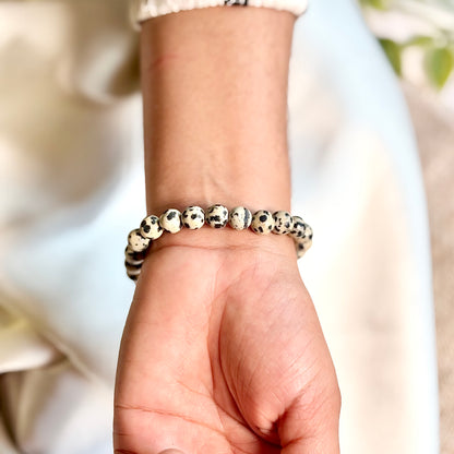 Dalmatian Jasper Bracelet