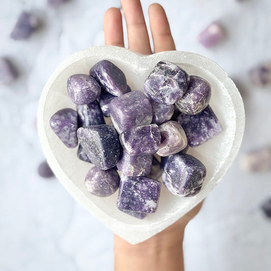 Lepidolite Tumble Stone
