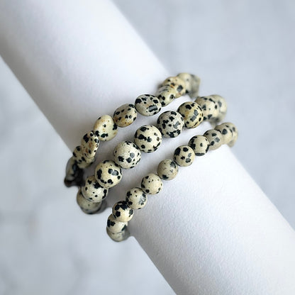 Dalmatian Jasper Bracelet