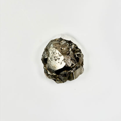 Raw Pyrite Cluster – 316g Metallic Gold Crystal for Luxury Décor