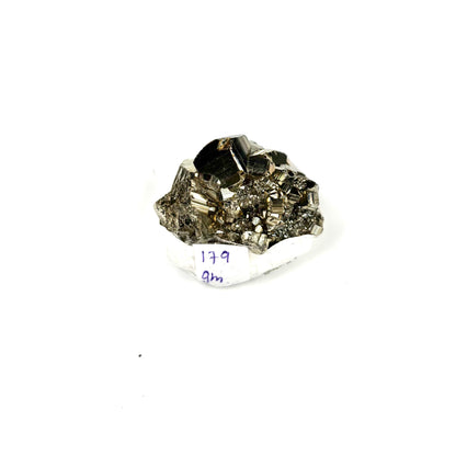 Raw Pyrite Cluster – 179g Metallic Gold Crystal for Luxury Décor