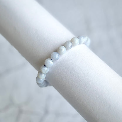 Blue Lace Agate Bracelet - AAA