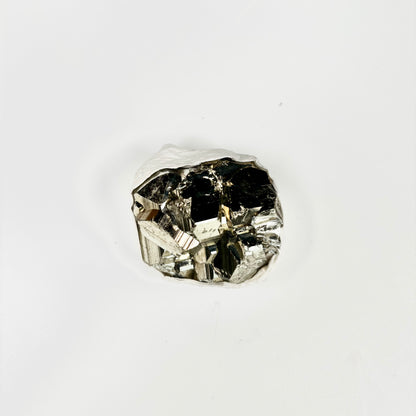 Raw Pyrite Cluster – 151g Metallic Gold Crystal for Luxury Décor