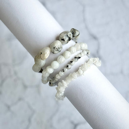 Rainbow Moonstone Bracelet