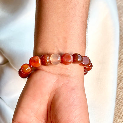 Orange Carnelian Bracelet