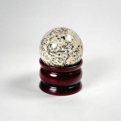 Dalmatian Jasper Sphere Stone | Natural Polished Crystal