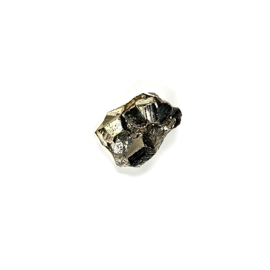 Raw Pyrite Cluster – 110g Metallic Gold Crystal for Luxury Décor