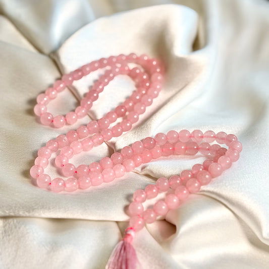 Rose Quartz Jaap Mala