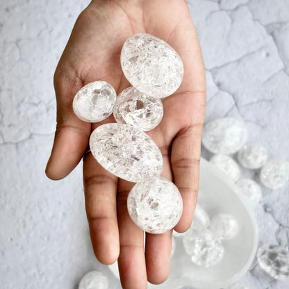 Crackle Quartz Tumble Stone