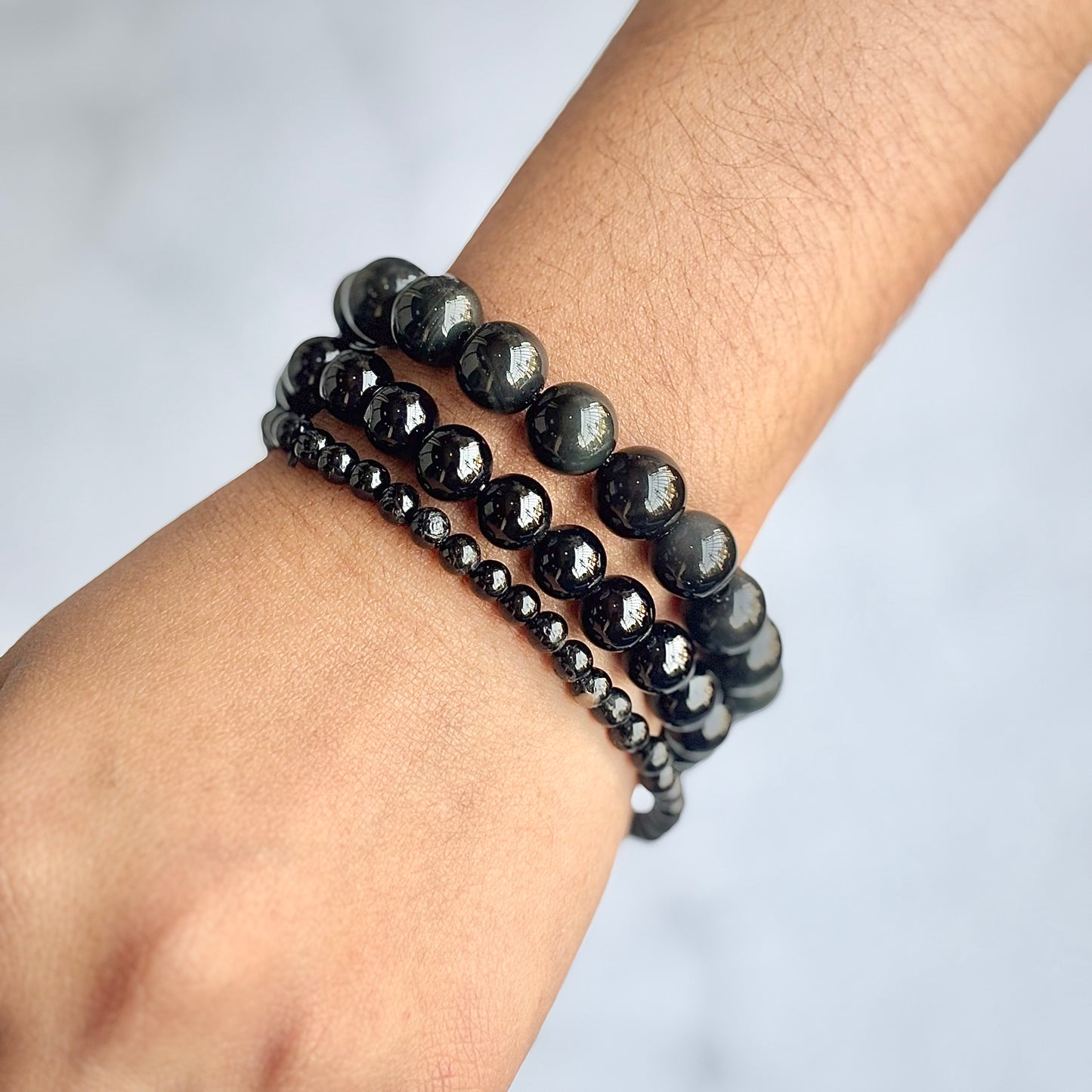 Black Obsidian Bracelet