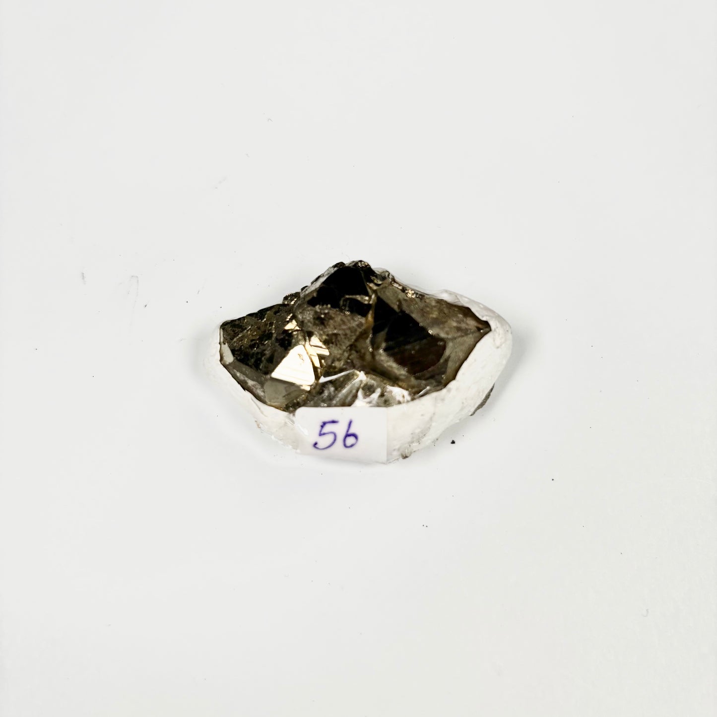 Raw Pyrite Cluster – 56g Metallic Gold Crystal for Luxury Décor
