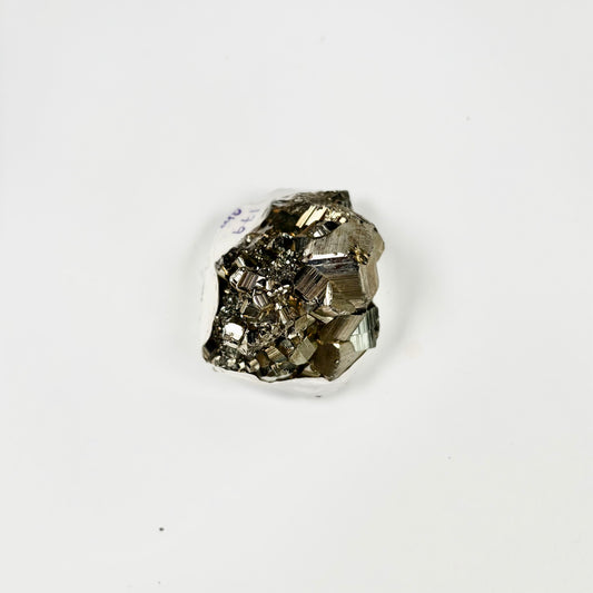 Raw Pyrite Cluster – 179g Metallic Gold Crystal for Luxury Décor