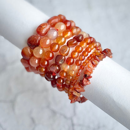 Orange Carnelian Bracelet