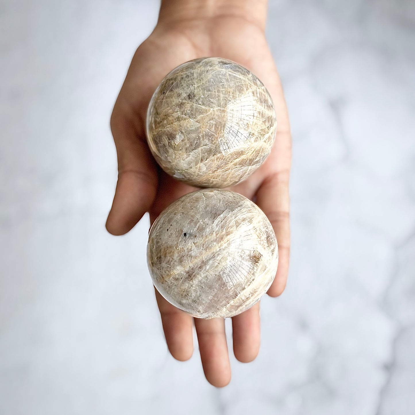 Bellmorite Moonstone Sphere