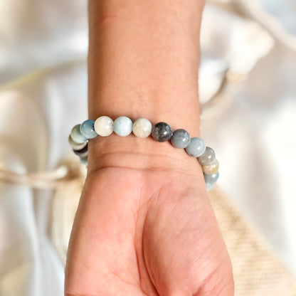 Trolleite Round Beads Bracelet (8mm)