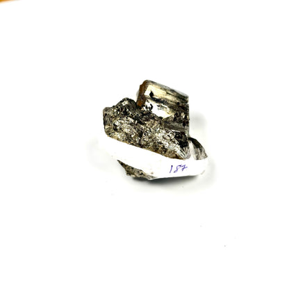 Raw Pyrite Cluster – 187g Metallic Gold Crystal for Luxury Décor