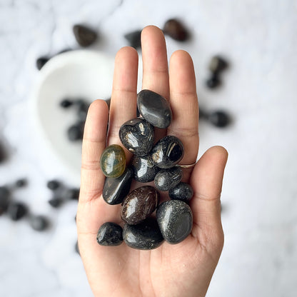 Black Agate Tumble Stone