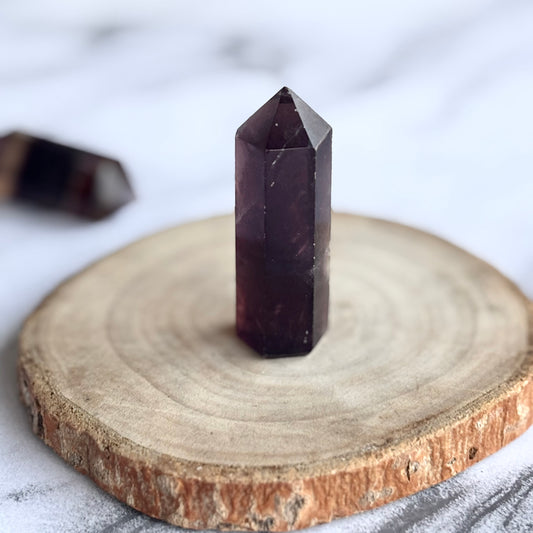 Multi Fluorite 6 Facet Mini Tower