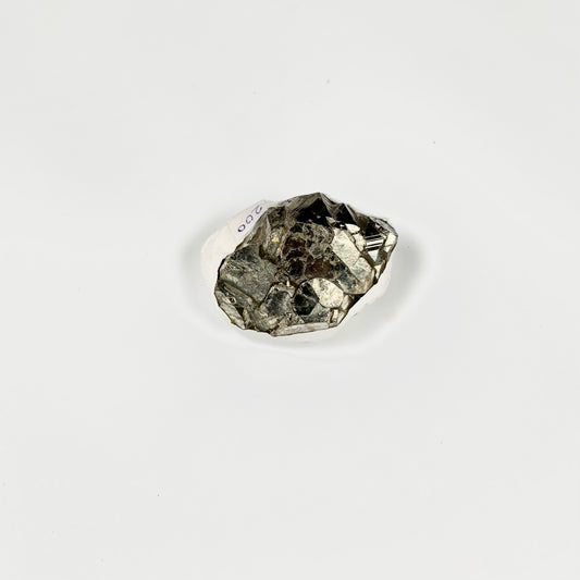 Raw Pyrite Cluster – 200g Metallic Gold Crystal for Luxury Décor