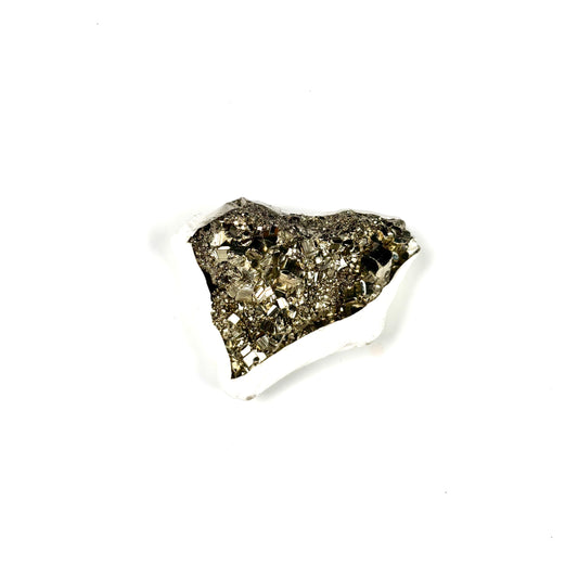 Raw Pyrite Cluster – 183g Metallic Gold Crystal for Luxury Décor