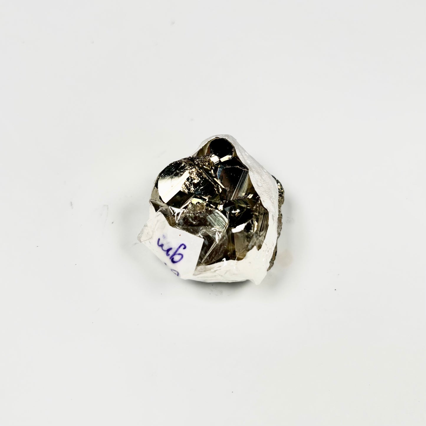Raw Pyrite Cluster – 61g Metallic Gold Crystal for Luxury Décor
