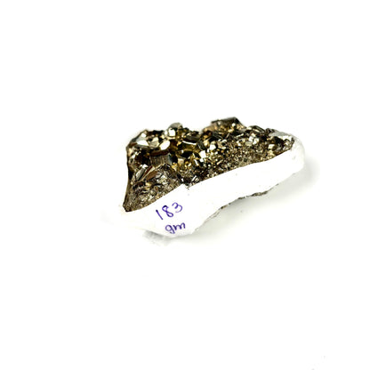 Raw Pyrite Cluster – 183g Metallic Gold Crystal for Luxury Décor