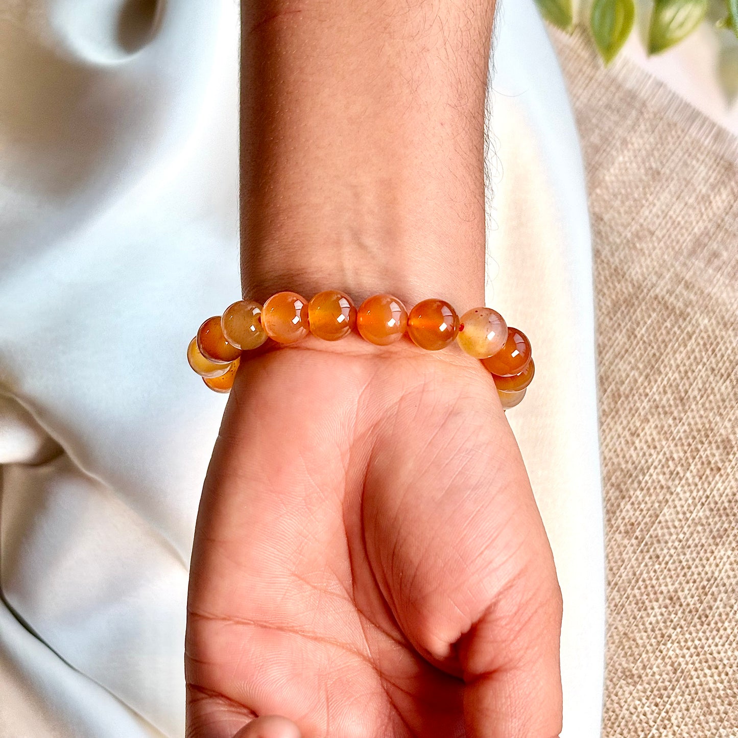 Orange Carnelian Bracelet