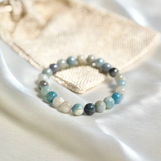 Trolleite Round Beads Bracelet (8mm)