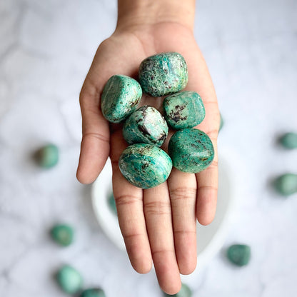 Chrysocolla Tumble Stone