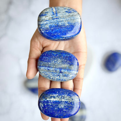 Lapis Lazuli Palm Stone