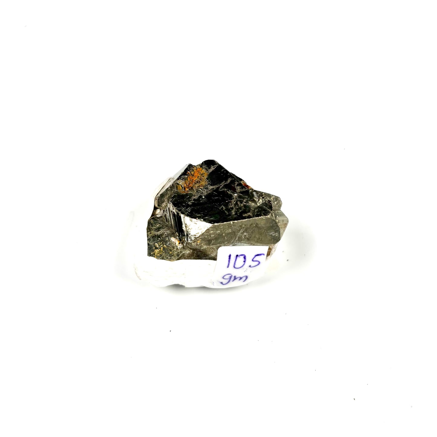Raw Pyrite Cluster – 105g Metallic Gold Crystal for Luxury Décor
