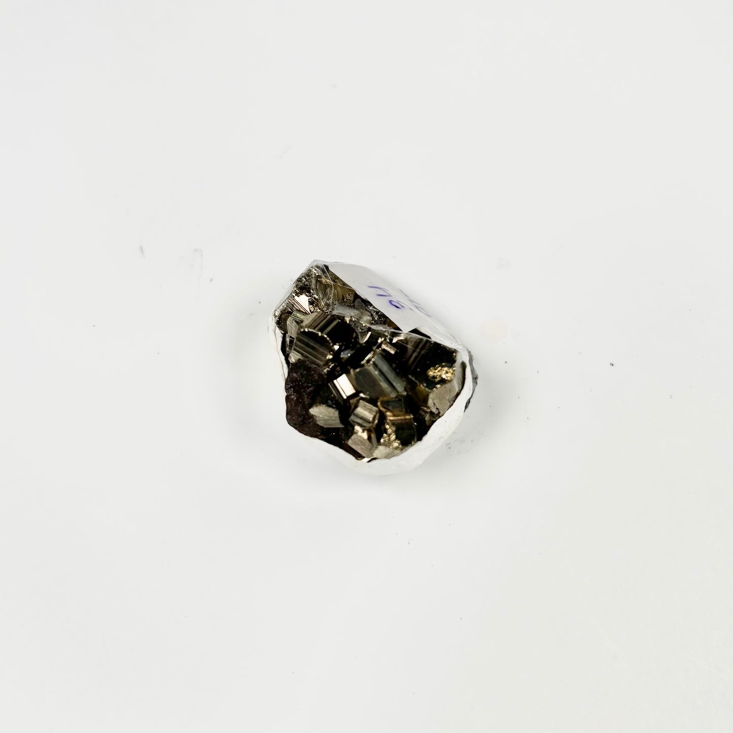 Raw Pyrite Cluster – 34g Metallic Gold Crystal for Luxury Décor