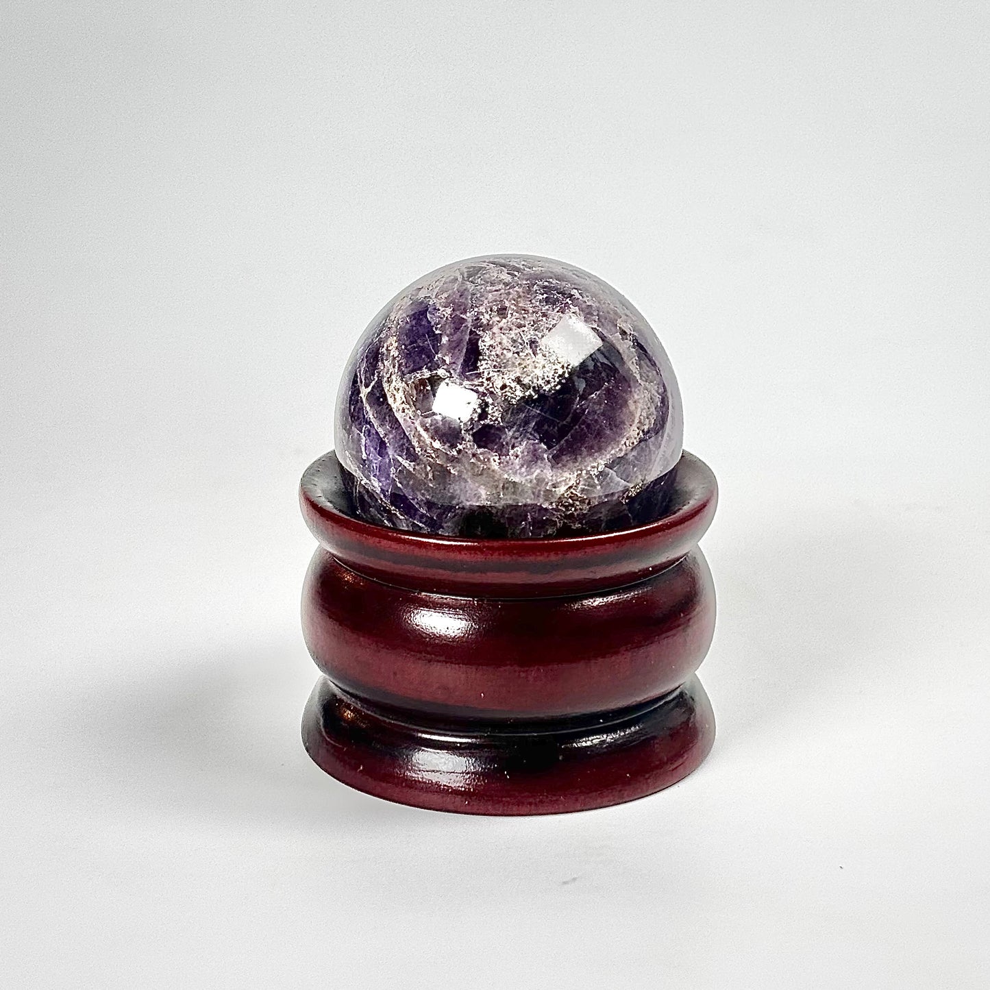 Amethyst Sphere Stone | Natural Polished Crystal