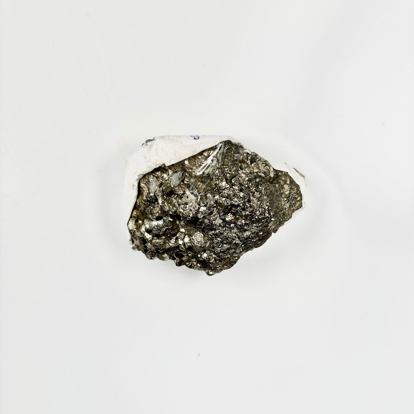 Raw Pyrite Cluster – 241g Metallic Gold Crystal for Luxury Décor