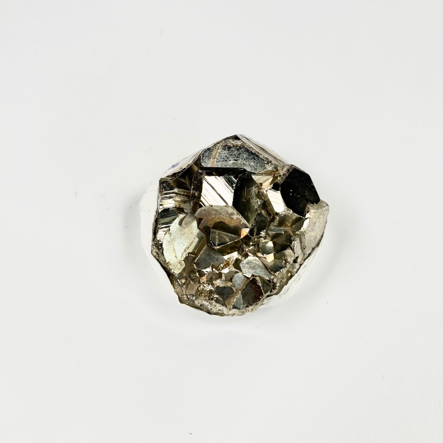 Raw Pyrite Cluster – 197g Metallic Gold Crystal for Luxury Décor